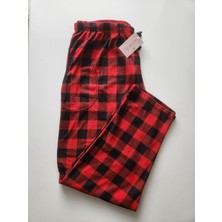 Pijamoni Cepli Süet Büyük Beden Pijama Altı 494