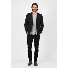 Suitmen Erkek Kışlık Kumaş Tek Ceket 4 Drop BGL-ST04983