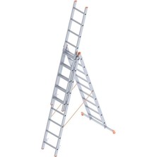 Hello Papana Saraylı 3x9 A Tipi Sürgülü Merdiven 7,41 Metre