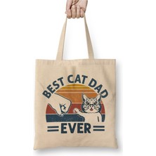 Toyaso Vintage Best Boxer Dad Ever Bump Fit Dog Dad Funny Fathers Day Gifts Köpek Bez Çanta