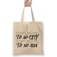 Toyaso Halsey Hurricane Beyaz Bez Çanta Uzun Saplı Alışveriş Çantası Plaj Çantası