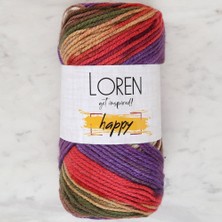 Loren Happy Ebruli El Örgü Ipi - RH014 - 34299