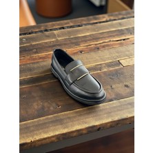 Eforia Rachel R40224 Siyah Hakiki Deri Tam Ortopedik Kadın Casual Günlük Ayakkabı