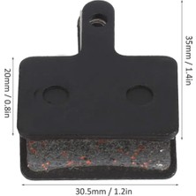 Bisiklet Dünyam Rz6 (2 Çift) Hidrolik Mekanik Bisiklet & Elektrikli Scooter Uyumlu Disk Fren Balatası [kare] M04