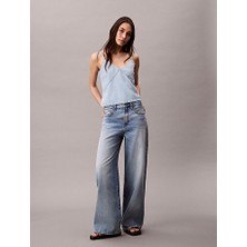 Calvin Klein Kadın Mavi Gömlek