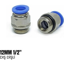 Shuivan Shuıvan Pnömatik Rekor 12MM 1/2″ Dış Dişli - Şipşak
