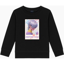 Blitz İstanbul Mystery Saja Demon Hunters Iblis Avcıları 3 Iplik Bisiklet Yaka Sweatshirt