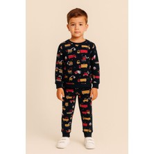 Katia & Bony Erkek Çocuk Kamyon Desenli Pijama Takımı
