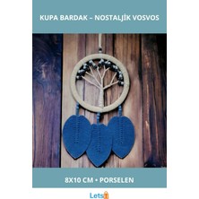 Letsii Rüya Kovan Hayat Ağacı Dream Catcher Mavi 50 cm