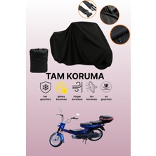 Dokaca Siyah Kanuni Turbo Gxl Uyumlu Motor Branda, Koruyucu Örtü, Motosiklet Brandası