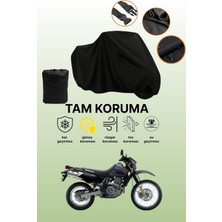 Dokaca Siyah Suzuki DR650 Se Uyumlu Motor Branda, Koruyucu Örtü, Motosiklet Brandası
