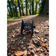 Bisiklet Dünyam Alüminyum Telefon Tutucu Scooter ve Bisiklet Uyumlu 360° Dönebilen