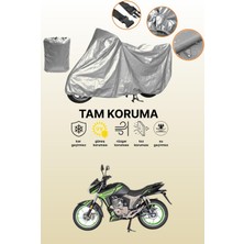 Dokaca Gri Mondial Kd 125 F Uyumlu Motosiklet Brandası, Koruyucu Örtü, Motor Branda