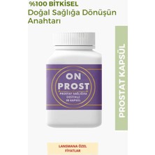 İsmiyle Al Prost Prostat1 Kapsül %100 Bitkisel 30’lu Gıda Takviyesi