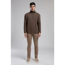 Lee Cooper Jagger Normal Bel Dar Kesim Düz Paça Bej Erkek Pantolon