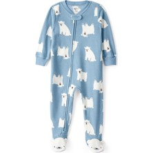 Carter's Erkek Çocuk Yeşil Polar Tulum