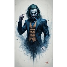 Aydın Garage Joker Kapı Direk Kaplama Folyosu Baskılı Sticker Sağ-Sol 2 Adet 22*50 cm