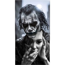 Aydın Garage Joker Kapı Direk Kaplama Folyosu Baskılı Sticker Sağ-Sol 2 Adet 22*50 cm