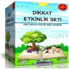 Enine Boyuna Eğitim 3-8 Yaş Dikkat Etkinlik Seti