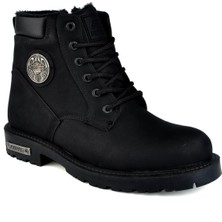 Konfor Iç Kısmı Kürk Fermuarlı Erkek Bot