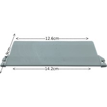 erfleks Kumaş Dikey Perde 127 mm Etek Ağırlığı Siyah (1 Adet) - DPY0027