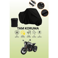 Dokaca Siyah Husqvarna Vitpilen 401 Uyumlu Motor Branda, Koruyucu Örtü, Motosiklet Brandası