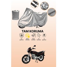 Dokaca Gri Mondial 125 Mx Grumble Uyumlu Motosiklet Brandası, Koruyucu Örtü, Motor Branda