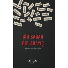 Koç Yayınları Bir Sabah Bir Arayış (Ciltli)