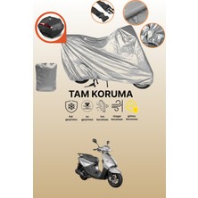 Dokaca Gri Arka Çanta Uyumlu Apec Ps5 Uyumlu Motor Brandası, Koruyucu Örtü
