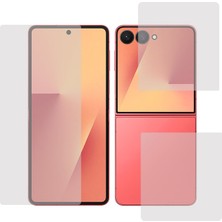 Microcase Samsung Galaxy Z Flip 7 Esnek Ön Arka Koruma Filmi - AL3426