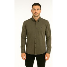 Classics Men Cafes Uzun Kol Slim Fit Erkek Gömlek - 7434