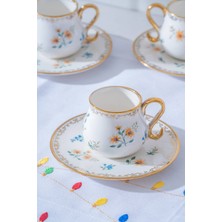 Acar Amolet 6 Kişilik Kahve Fincan Takımı - 100 ml