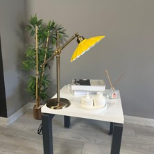 Bamyum Risso Sarı Masa Lambası Dekoratif Abajur Çocuk Odası Başucu Lambası Okuma Lambası