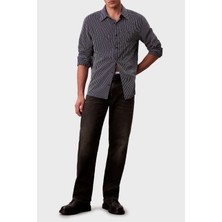 Calvin Klein Pamuklu Straight Fit Normal Bel Düz Paça Jeans LV04RD724G01G Erkek Kot Pantolon LV04RD724G 01G