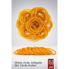 İsmiyle Al Ambalaj Lastiği - Paket Lastiği - Para Lastiği 64MM 150 Adet