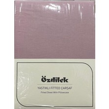 Özdilek Colurist Lastikli Fitted Tek Kişilik Çarşaf Takımı 100 x 200 +30 cm ( 30 cm Yükseklik ) Rose