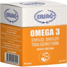 Ersağ Omega 3 , Kapsül 80 Adet