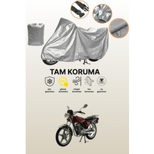 Dokaca Gri Mondial 125 Mg Sport Uyumlu Motosiklet Brandası, Koruyucu Örtü, Motor Branda