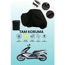 Dokaca Siyah Aprilia Area 51 Uyumlu Motor Branda, Koruyucu Örtü, Motosiklet Brandası