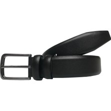 Rky Serenity %100 Hakiki Deri 3,5 cm Siyah Erkek Kemer