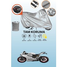 Dokaca Gri Arka Çanta Uyumlu Ducati Panigale 899 Uyumlu Motor Brandası, Koruyucu Örtü