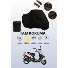Dokaca Siyah Kuba Fighter 50 Uyumlu Motor Branda, Koruyucu Örtü, Motosiklet Brandası