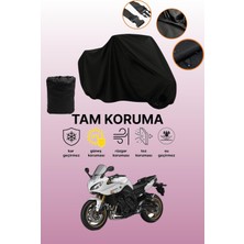 Dokaca Siyah Yamaha Fazer 8 Abs Uyumlu Motor Branda, Koruyucu Örtü, Motosiklet Brandası