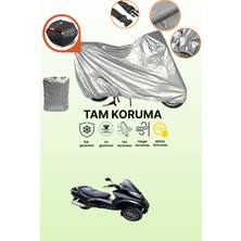 Dokaca Gri Arka Çanta Uyumlu Bumoto/jinling Gallardo F1 Efı Maxı Uyumlu Motor Brandası, Koruyucu Örtü