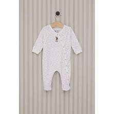 Budi Home U.s.polo Erkek Bebek Patikli Tulum USB2024 Krem