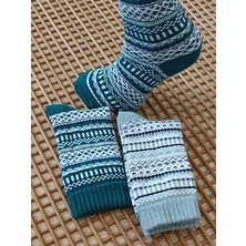 Rocks For Desenli Kalın Viskon Elit 2' Li Kadın Çorap