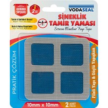 4 Adet   Vodaseal Sineklik Tamir Yaması 10MMX10MM 2'li