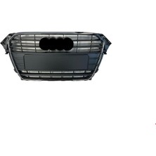 Audi A4 2013-2016 Arası Uyumlu Ön Panjur (Büyük Plaka)