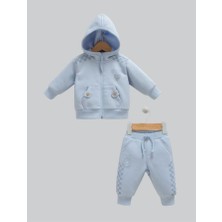 Caramell N.winterboy %100 Pamuk 2' Li Takım 56-62 cm 1-3 Ay Mavi CRML.MV.TKE1064-5662