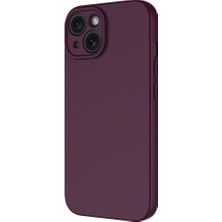 Cavora iPhone 15 Plus Uyumlu Içi Kadife Leke Tutmaz Lansman Kılıf